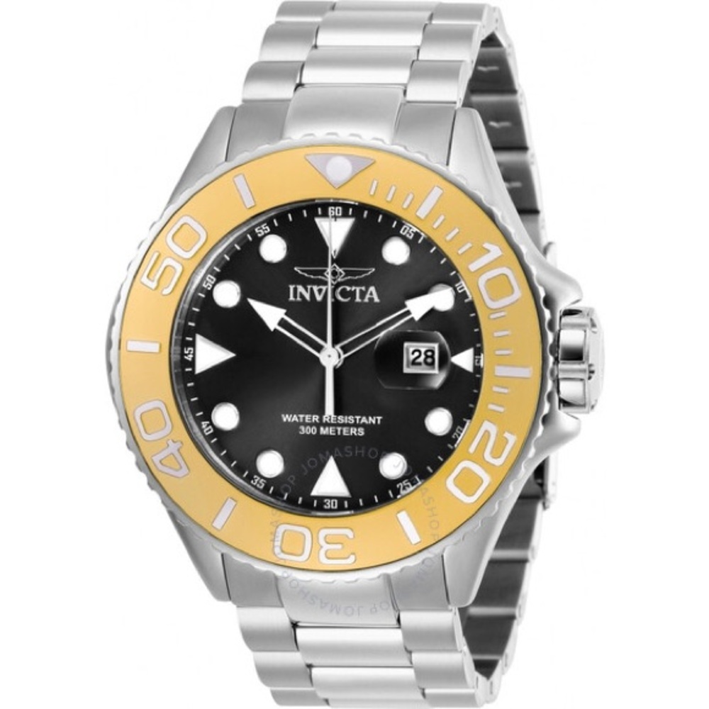 Invicta Pro Diver Quartz Black Dial Men’s Watch Model 28767 NWT